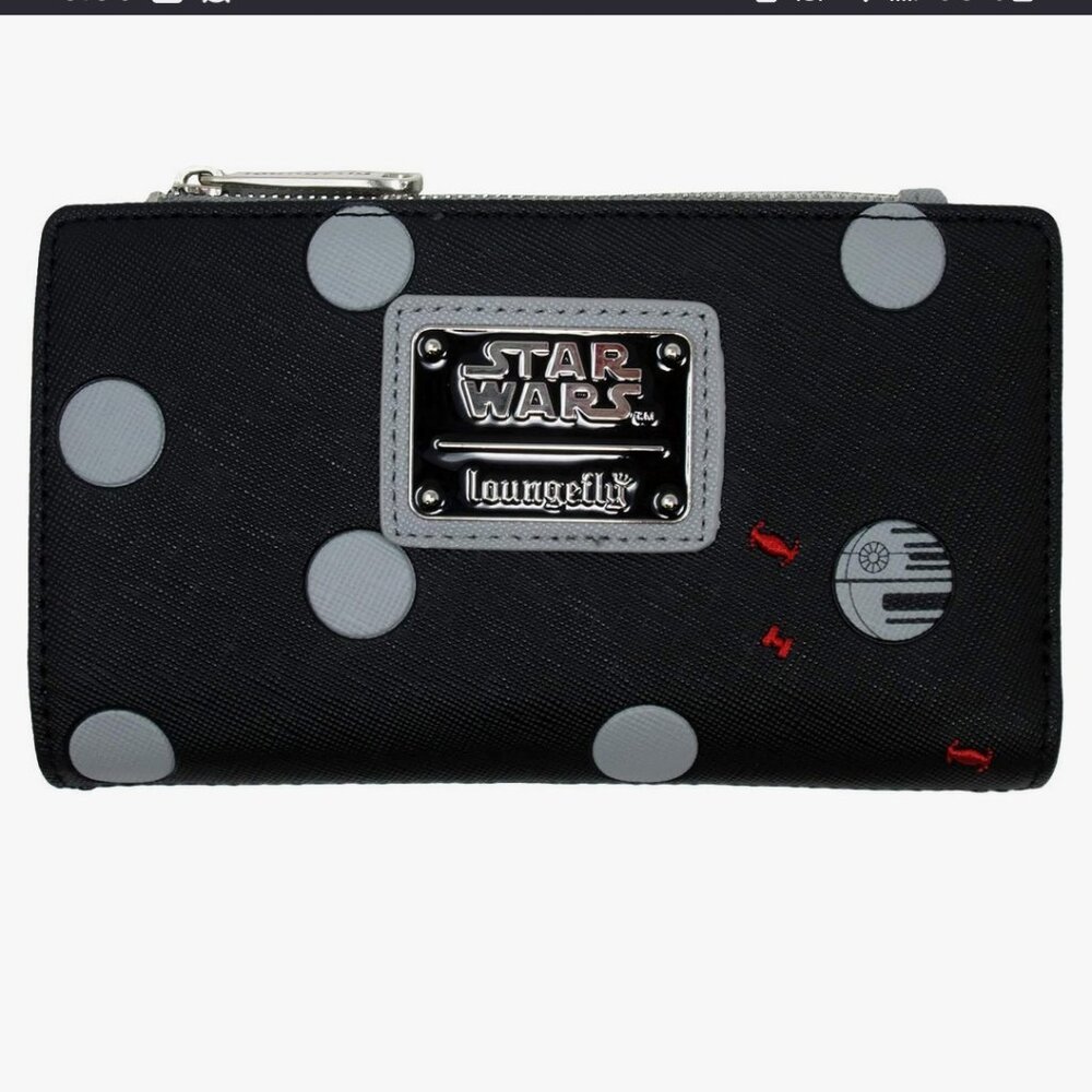 Loungefly x Star Wars Death Star Patterned Wallet
